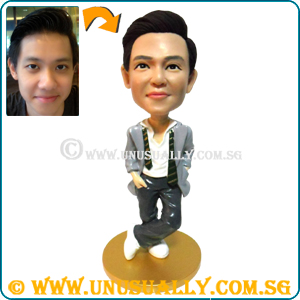 Custom 3D Male In Trendy & Fashionable Attire Figurine